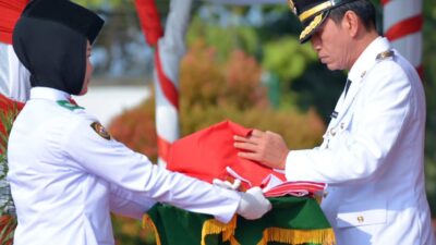 Upacara HUT ke-81 Kemerdekaan RI di Batang Hari Berlangsung Khidmat