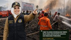 Bupati Tanjabtim Instruksikan Camat Siaga Penuh Hadapi Ancaman Karhutla