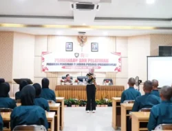 Zulva Fadhil Ajak Paskibraka Batang Hari Bangun Wawasan melalui Budaya Literasi